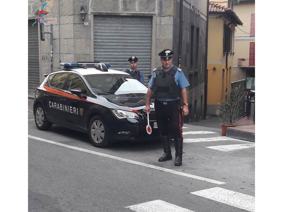 Denunciato cabiatese: resistenza a pubblico ufficiale dopo aggressione ai genitori