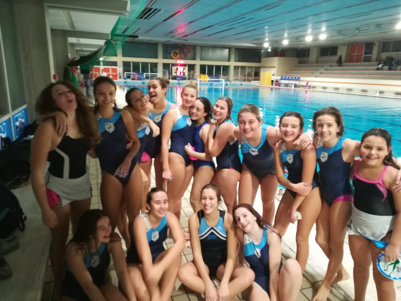 Como Nuoto a segno le Ranette Rosa e gli U15