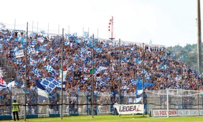 Calcio Como 1907 azzurri in campo oggi contro Inveruno