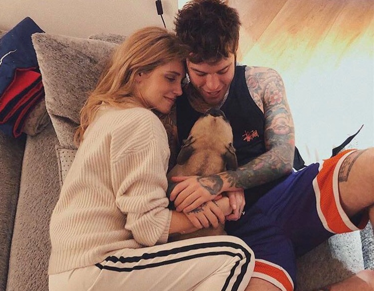 La blogger Chiara Ferragni ad Uggiate Trevano FOTO