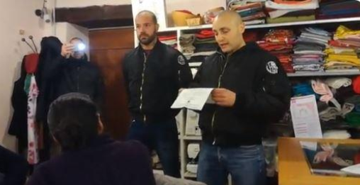 Irruzione naziskin durante la riunione sui migranti