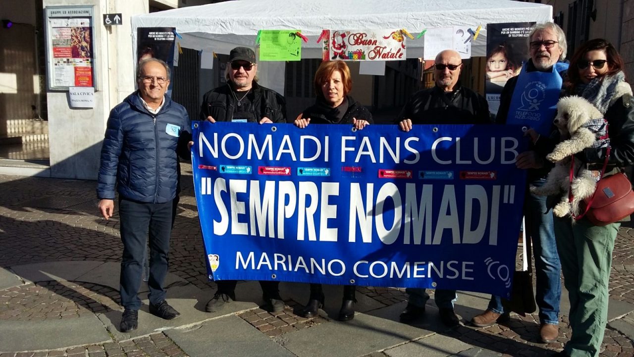 Sempre Nomadi raccolgono fondi per il Telefono Azzurro