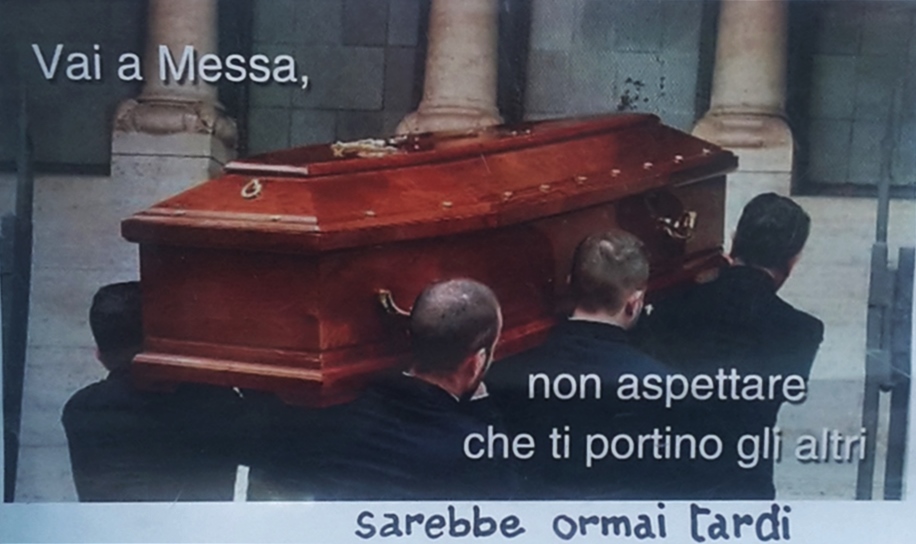 Volantino shock del parroco di Albese