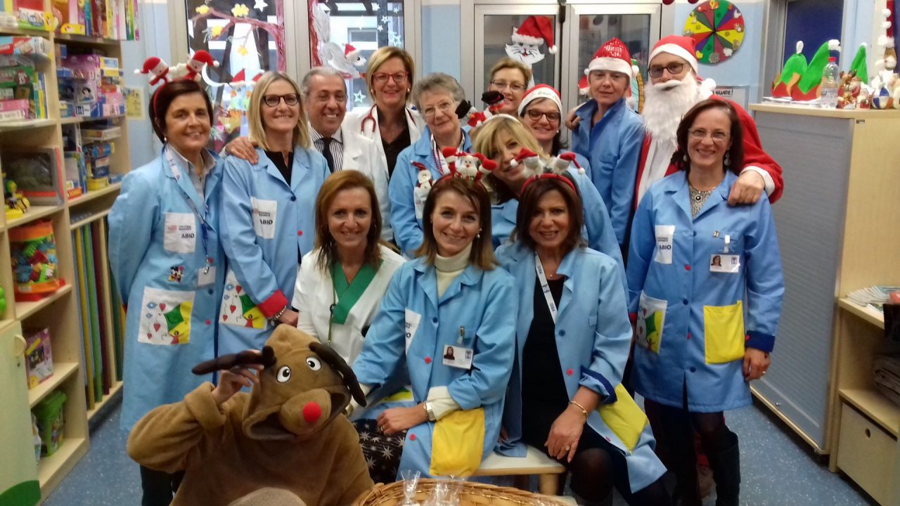 Abio Como festa in pediatria a Cantù