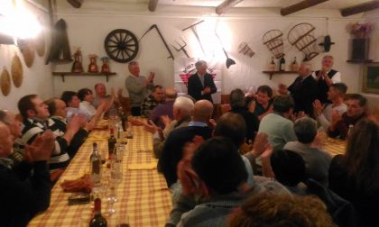 Moto club Asso in tanti alla cena sociale