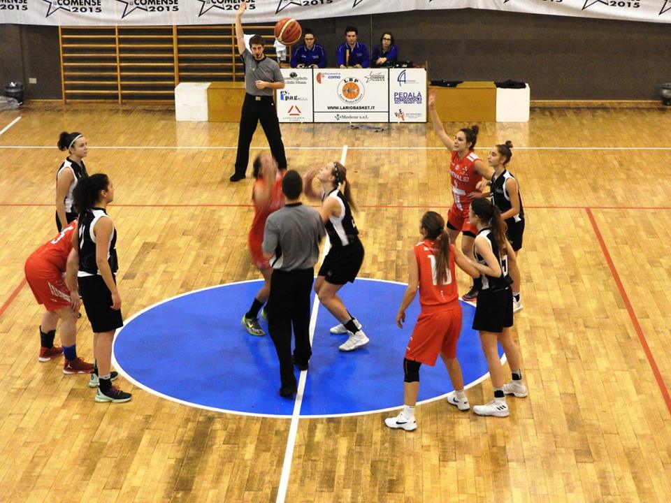 Basket femminile primo successo della Comense nel derby di C