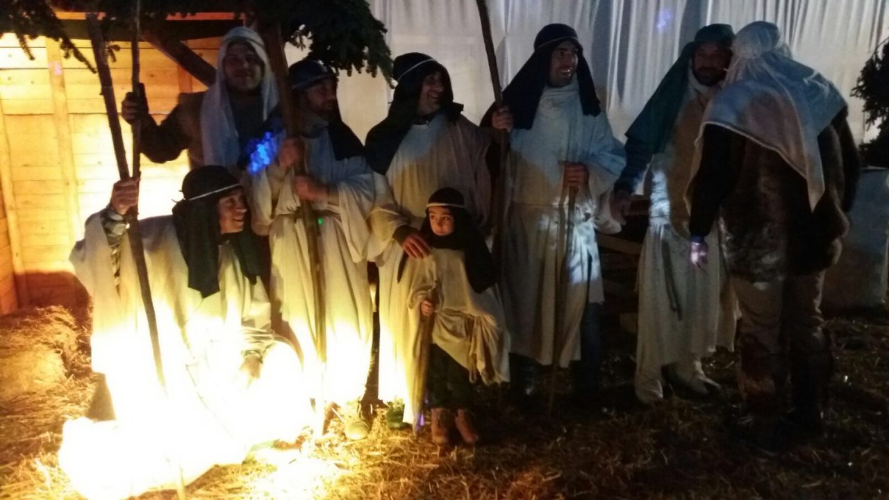 Successo per il presepe vivente all’asilo