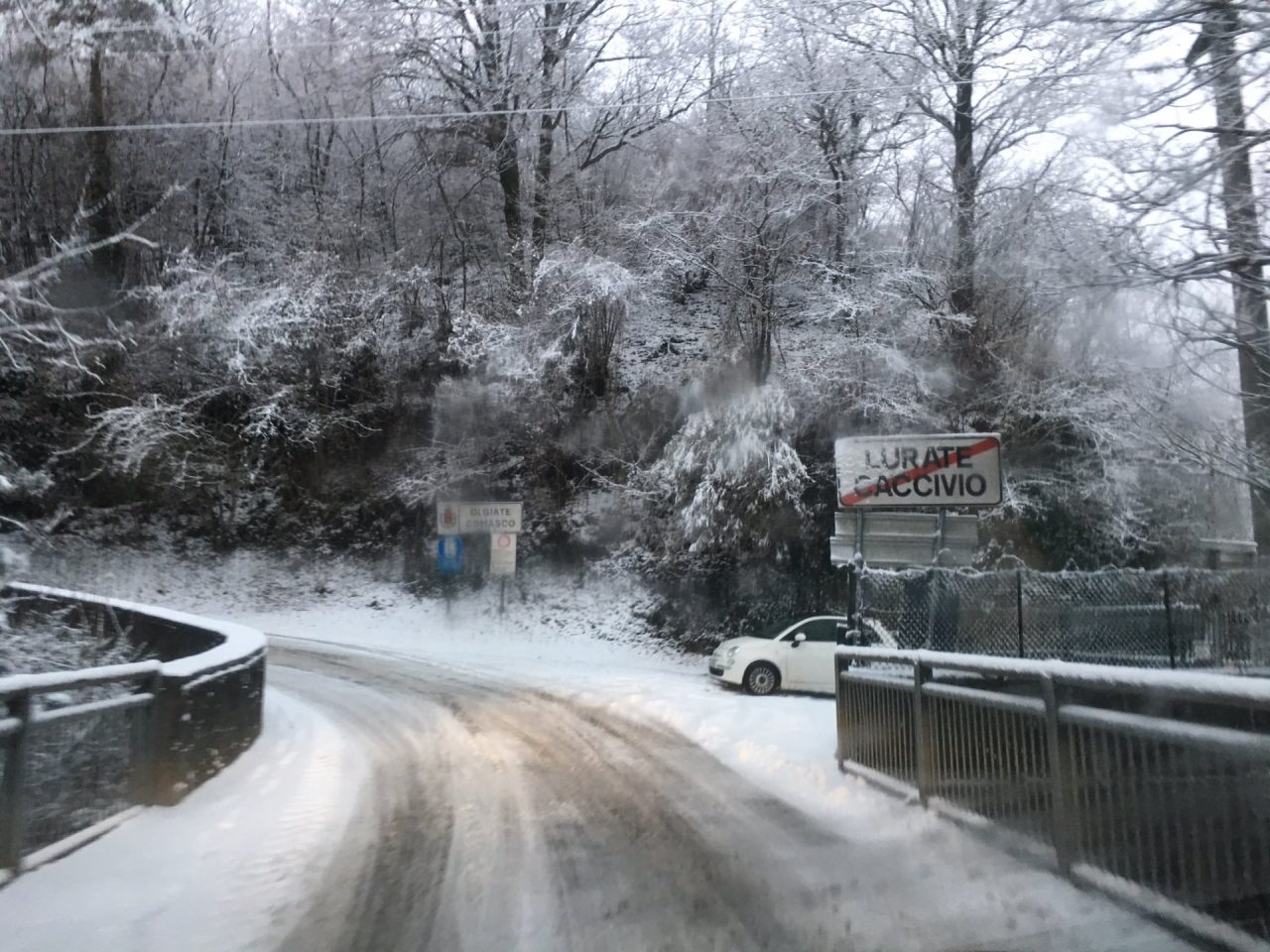 Gelicidio l’allerta del Comune sulle strade