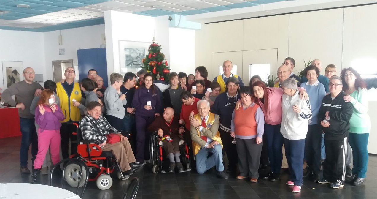 Auguri itineranti del Lions Club