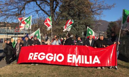 Manifestazione Como antifascisti sul lago da tutta Italia FOTO