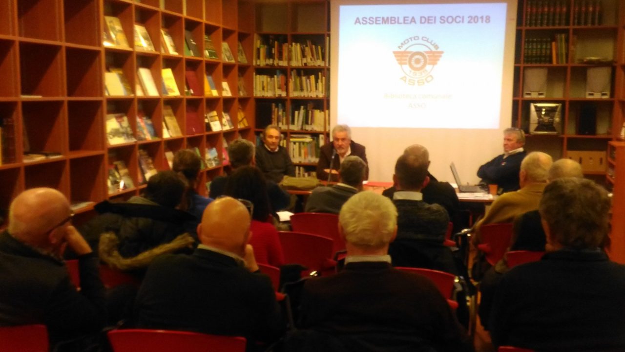 Moto club Asso presentate le attività del 2018