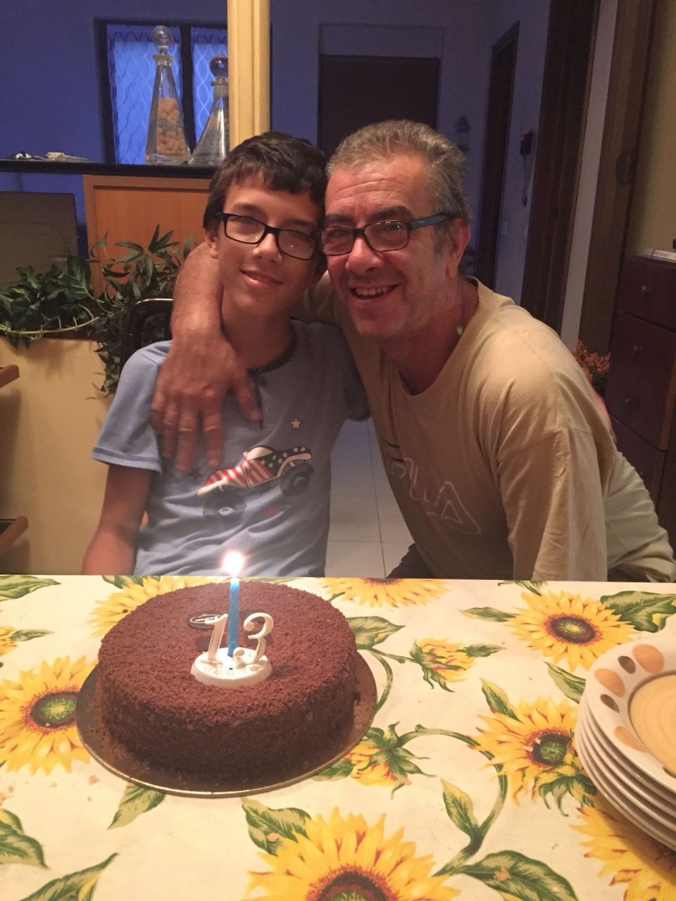 Triste addio a un giovane papà