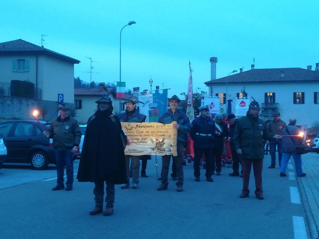 A Cavallasca la commemorazione della battaglia di Nikolajewka VIDEO