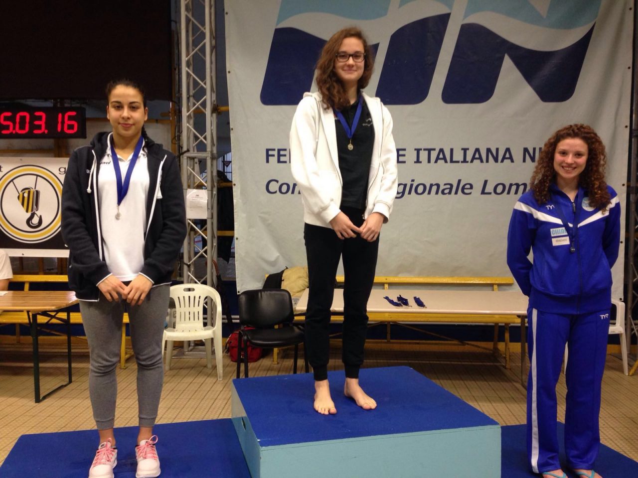Como Nuoto domani presentazione squadra e premiazione atleti