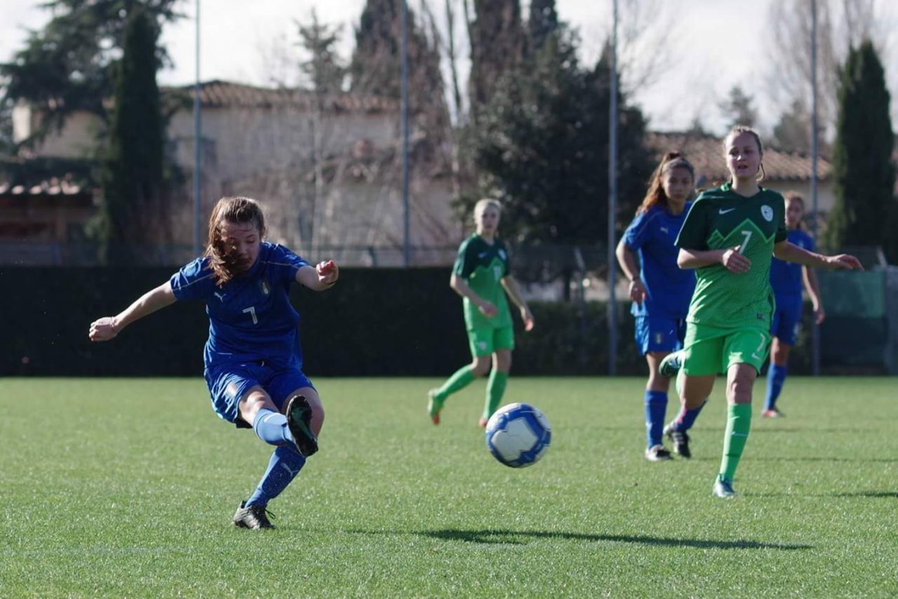 Anna Catelli vince con la Nazionale Under 16 femminile