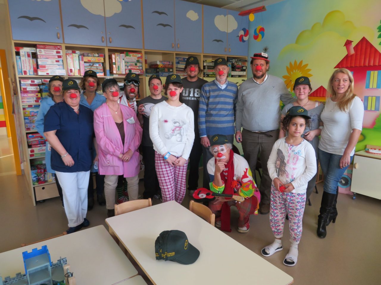 Rugby Como in visita ai bambini ricoverati al Sant’Anna