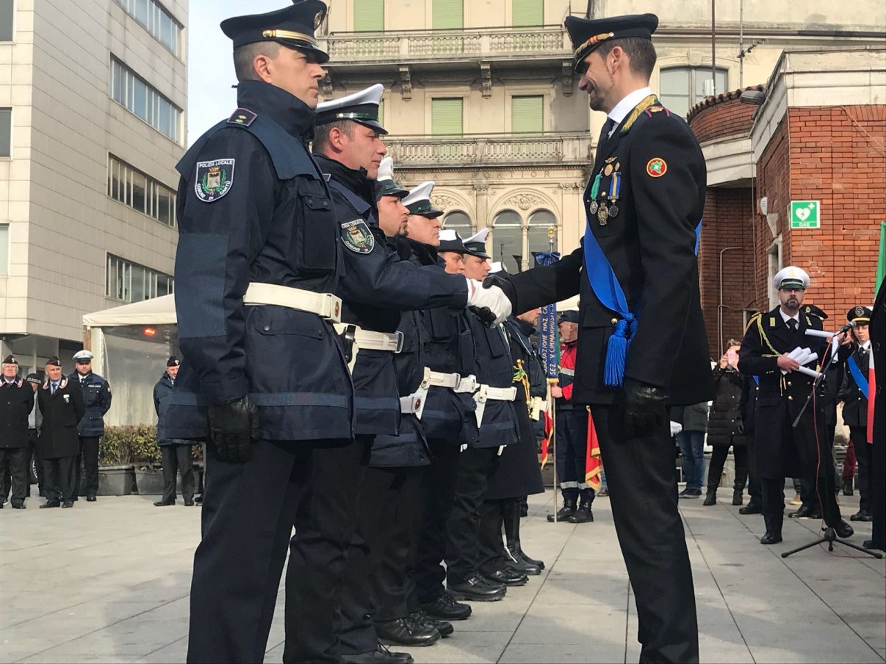 Polizia locale festa a Cantù per San Sebastiano FOTO e VIDEO