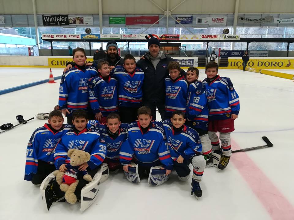 Hockey Como Under11 decimi al Tig di Chiasso