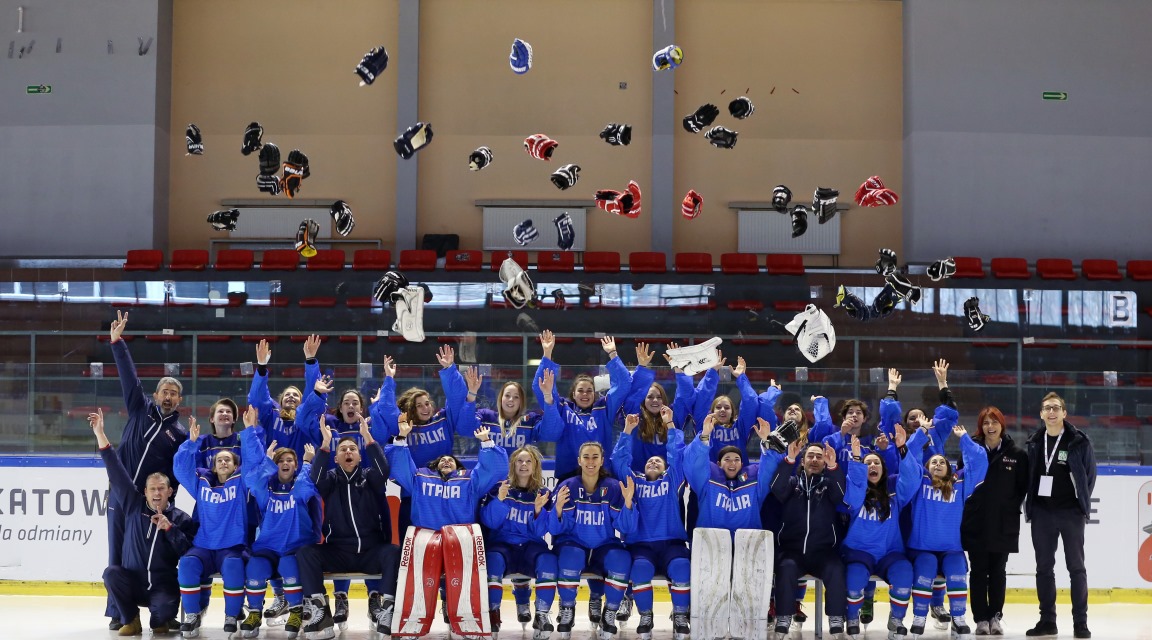 Hockey Como Niccolai e Vola primo successo iridato con l’Italia U18
