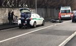 Incidente stradale auto moto VIDEO