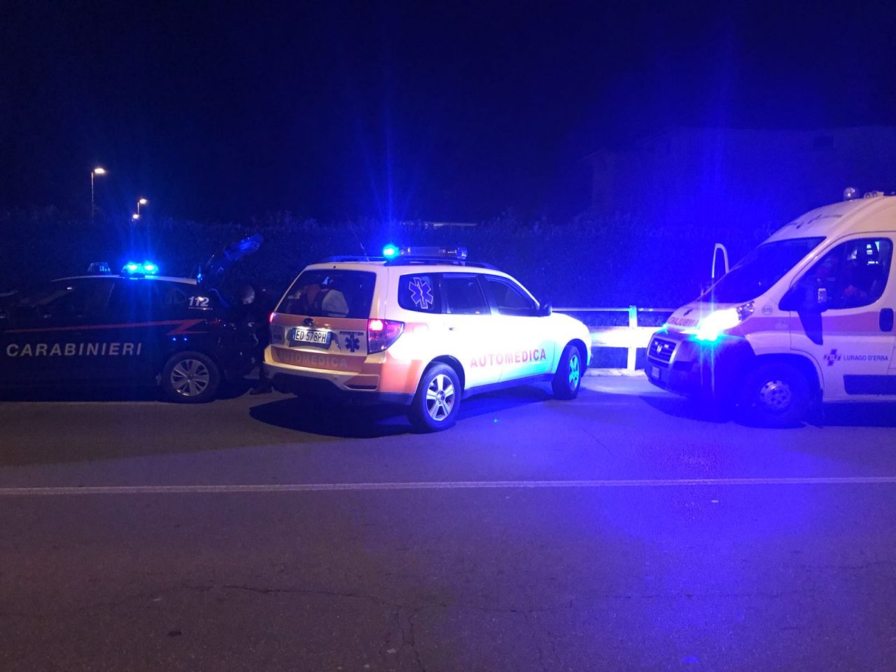 Overdose Carugo malore in strada