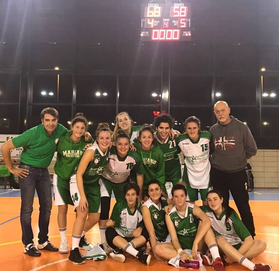 Basket Femminile bene Ims Mariano e Vertematese