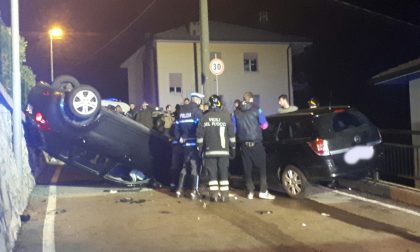 Frontale a Cesana, quattro feriti e strada bloccata