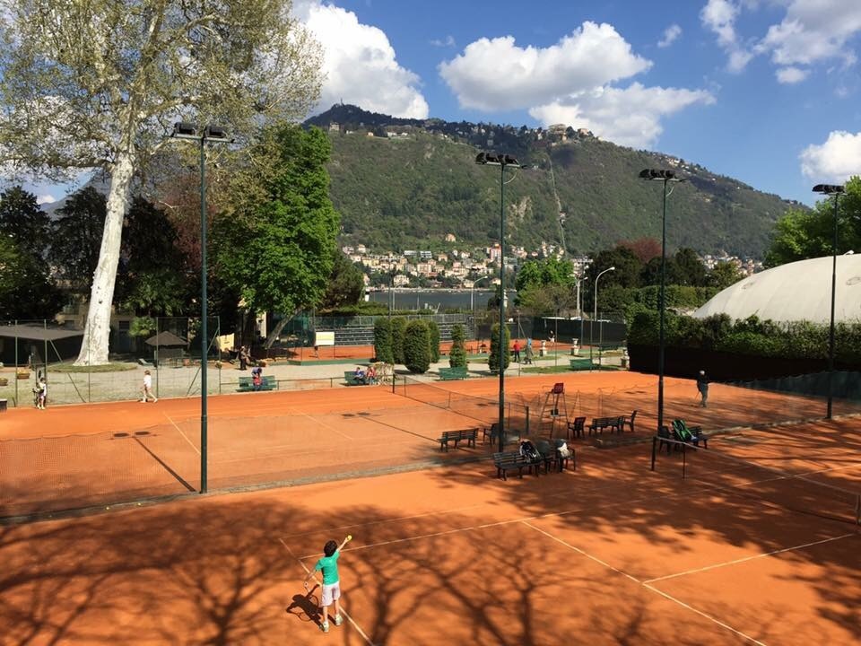 Tennis Como ospita i baby talenti sul Lario