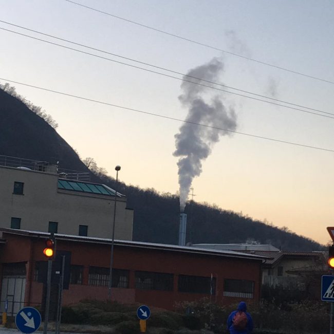 Guasto all’inceneritore di Valmadrera, anomala fuoriuscita di vapore