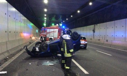 Incidente tunnel Monza Statale 36 chiusa per Milano