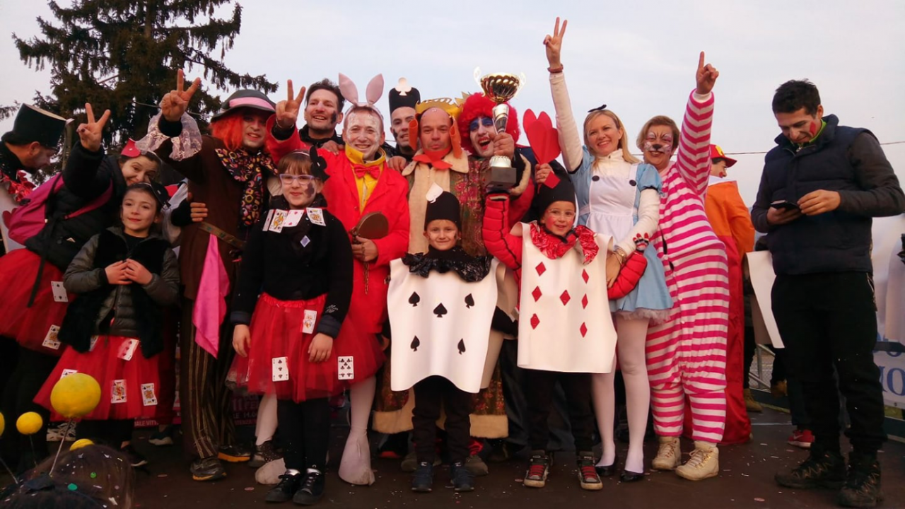 Arcellasco trionfa al Carnevale di Oggiono