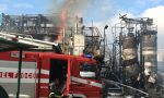 Incendio Bulgarograsso coinvolti alcuni lavoratori FOTO e VIDEO