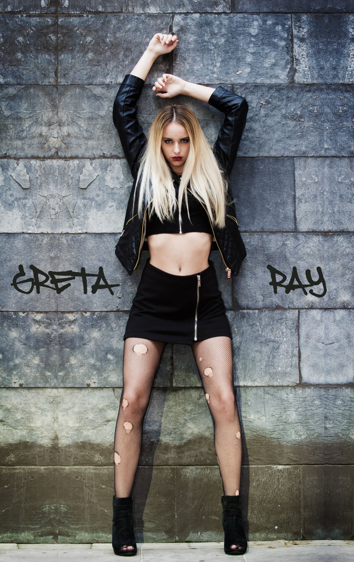Greata Ray Model - Milan Rock Street 2016 2