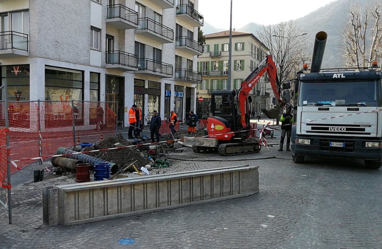 Riparata la perdita dell’acquedetto in viale Cattaneo