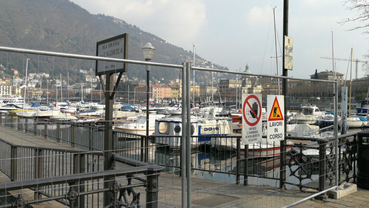 Sversamento fogna nel lago di Como al via i lavori FOTO