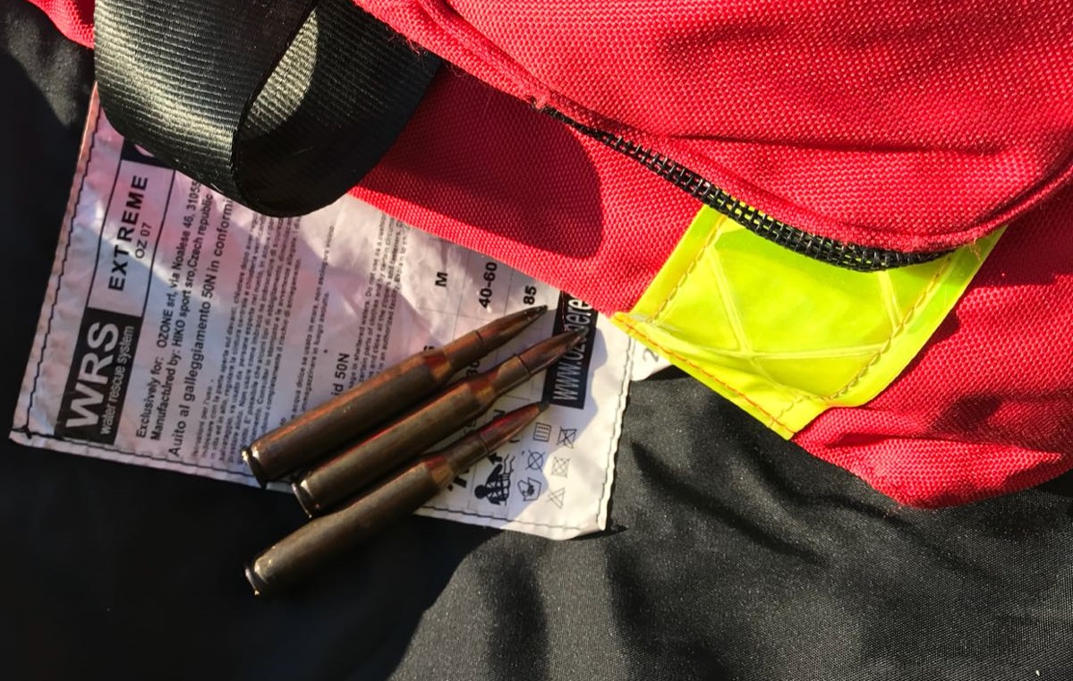 Cartucce inesplose nel lago in viale Geno: Vigili del Fuoco in posto FOTO