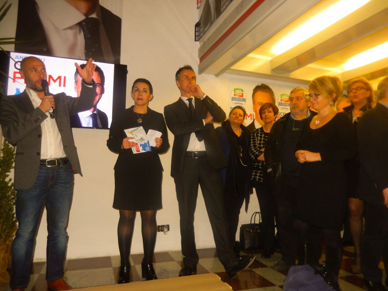 Elezioni 4 marzo Fermi inaugura la sede elettorale FOTO