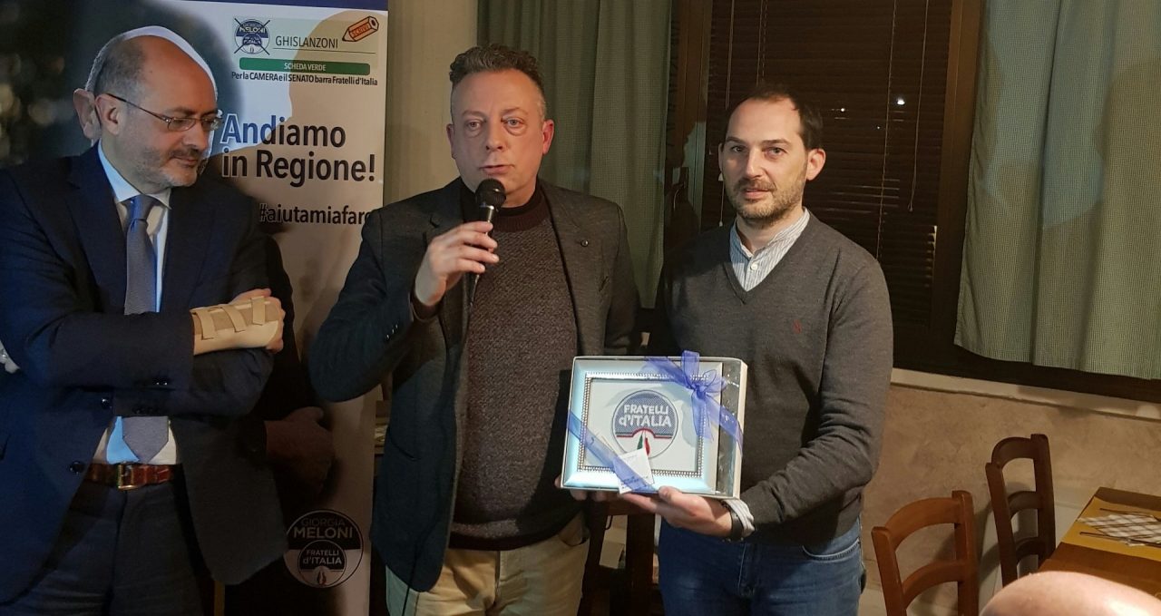 Pizzo Cantù donato a Giorgia Meloni