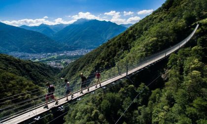 Gita al Ponte tibetano "Carasc" in Svizzera