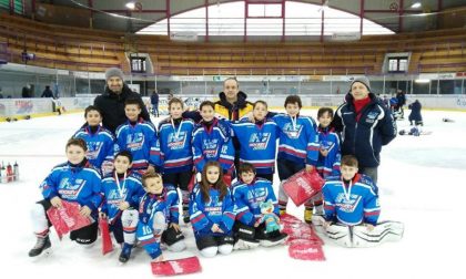 Hockey Como baby lariani terzi a Bellinzona