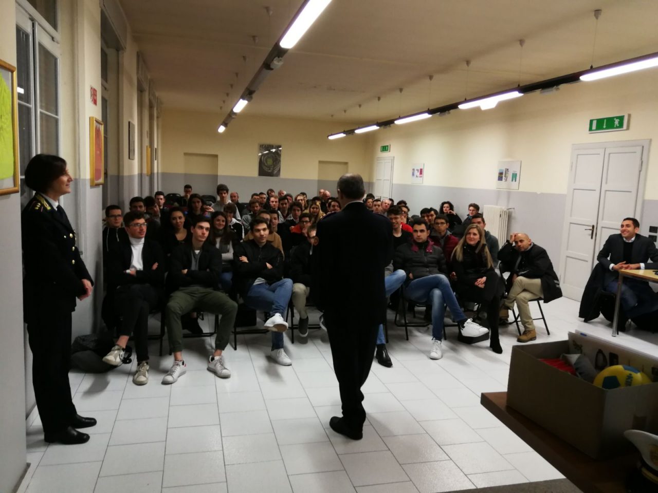 Incontro tra la Polizia locale e gli arbitri di Como FOTO
