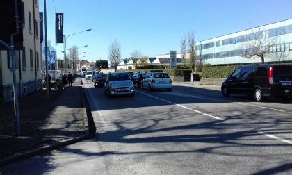Incidente a Luisago scontro tra auto e moto