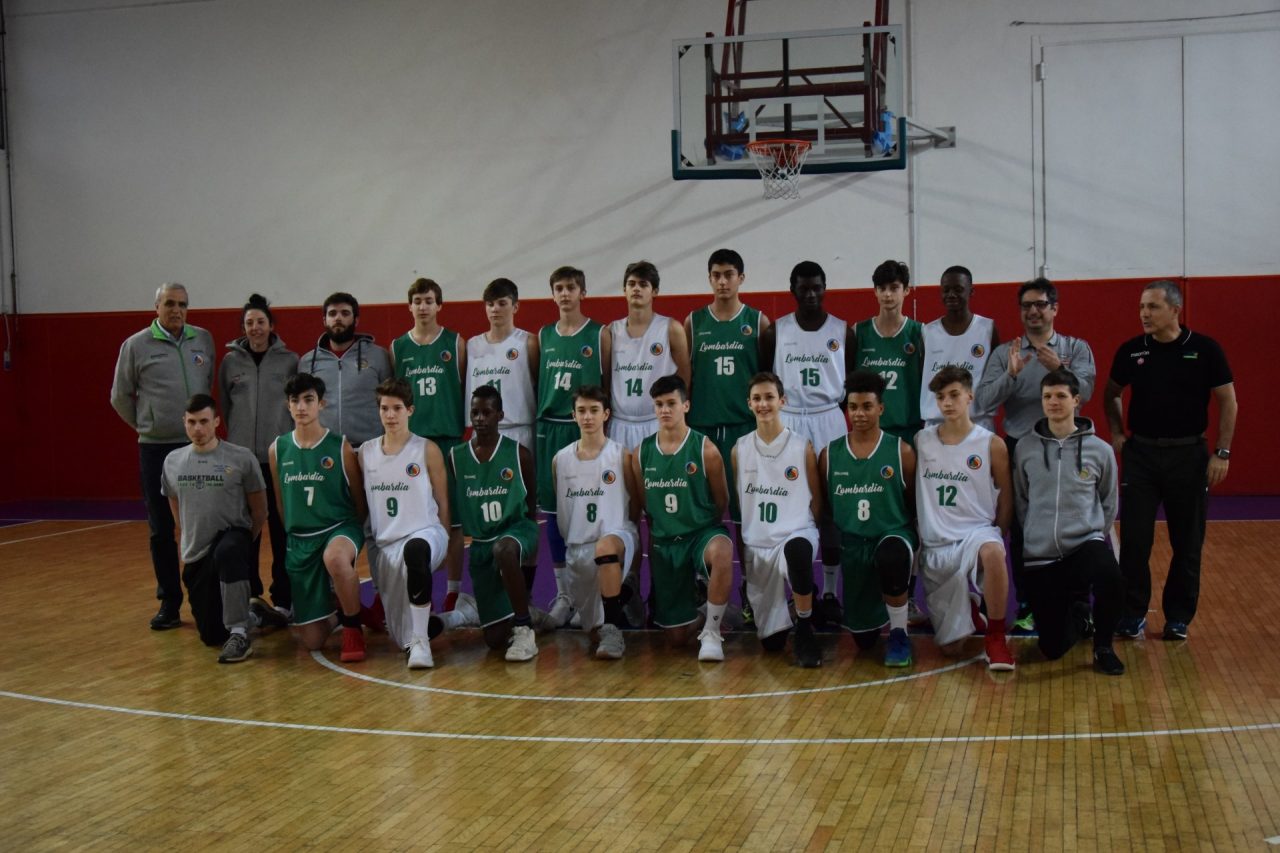 Basket giovanile due canturini con la Lombardia 2005