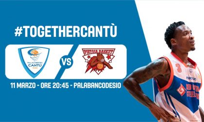 Pallacanestro Cantù: in vendita i biglietti per la gara contro Pistoia