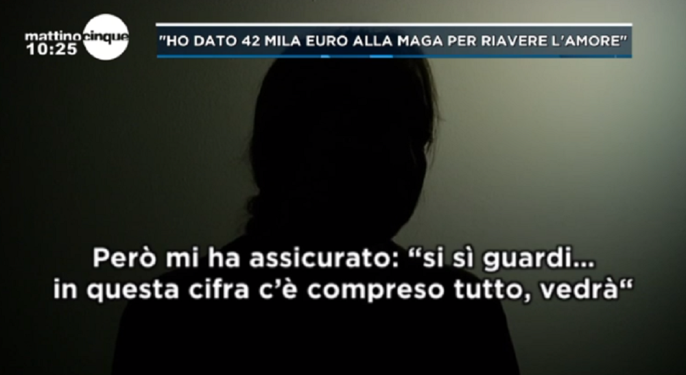 Parla la vittima delle maghe truffatrici