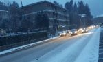 Neve a Como: qualche incidente e traffico rallentato