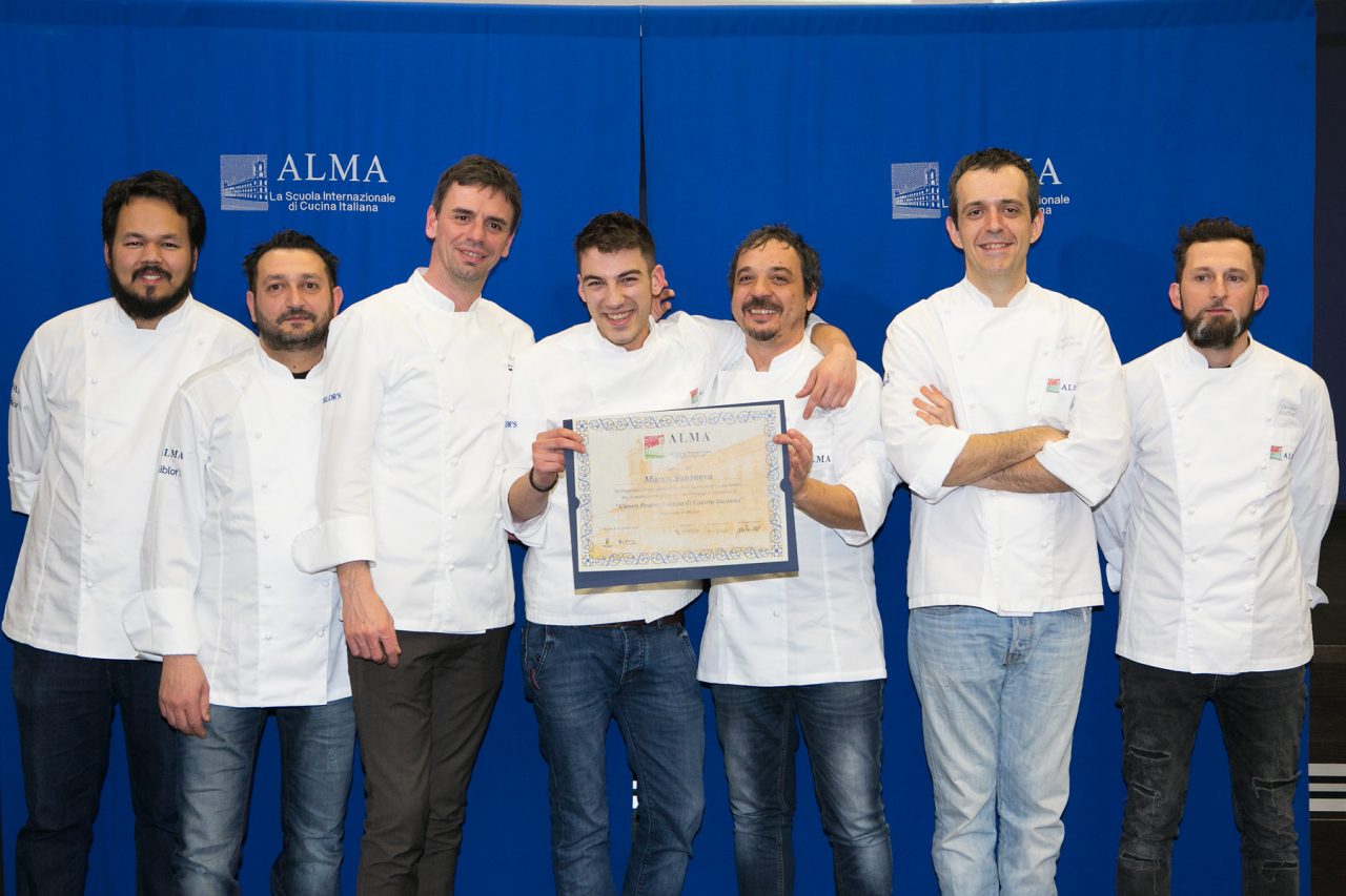 ALMA anche un comasco si diploma come cuoco professionista