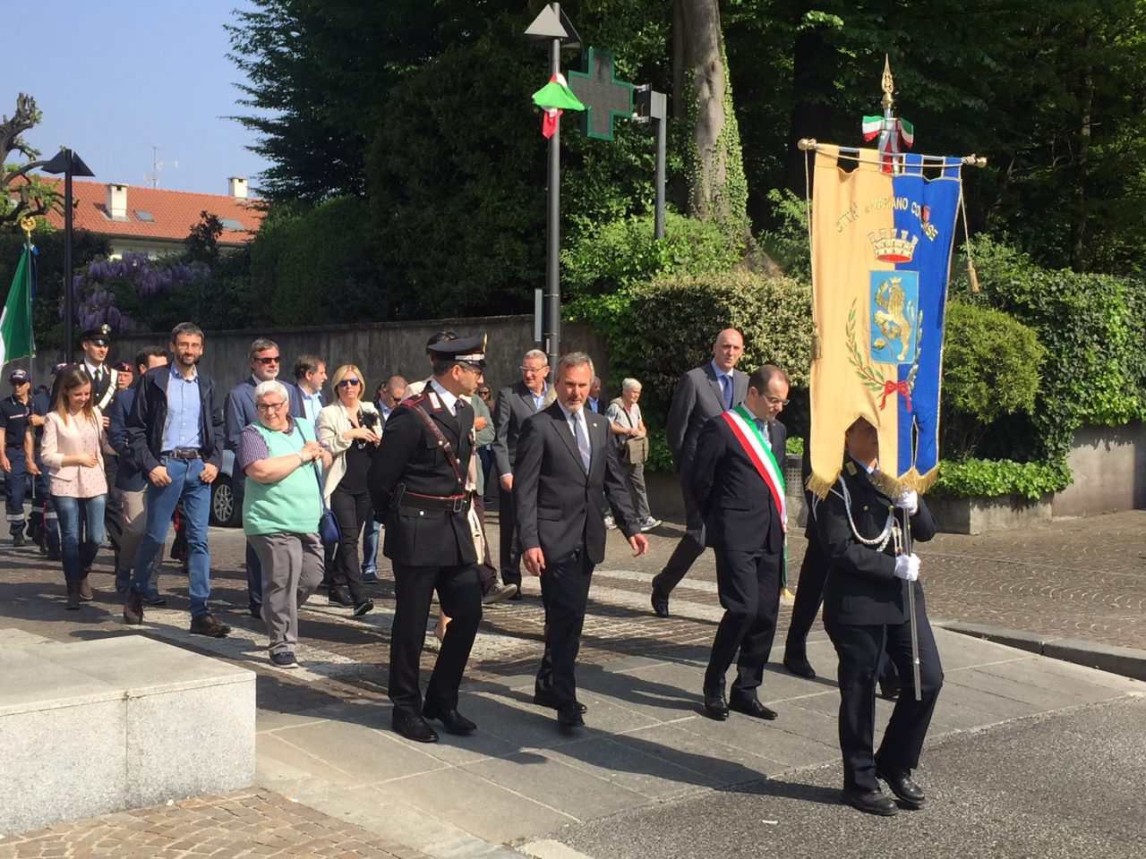 Festa della Liberazione a Mariano. “Oggi non è il giorno delle polemiche” FOTO e VIDEO