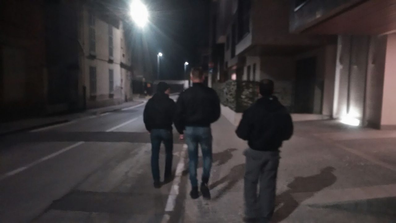 Continuano le passeggiate della sicurezza di Forza Nuova FOTO