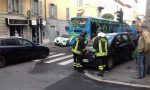 Furgone contro auto una donna ferita FOTO